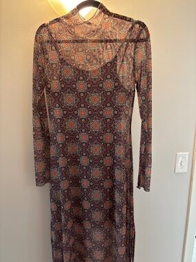 Mesh Maxi Dress